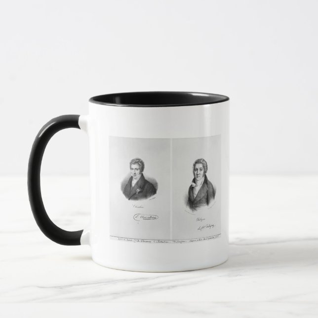 Luigi Cherubini  and Nicolas Marie Dalayrac Mug (Left)