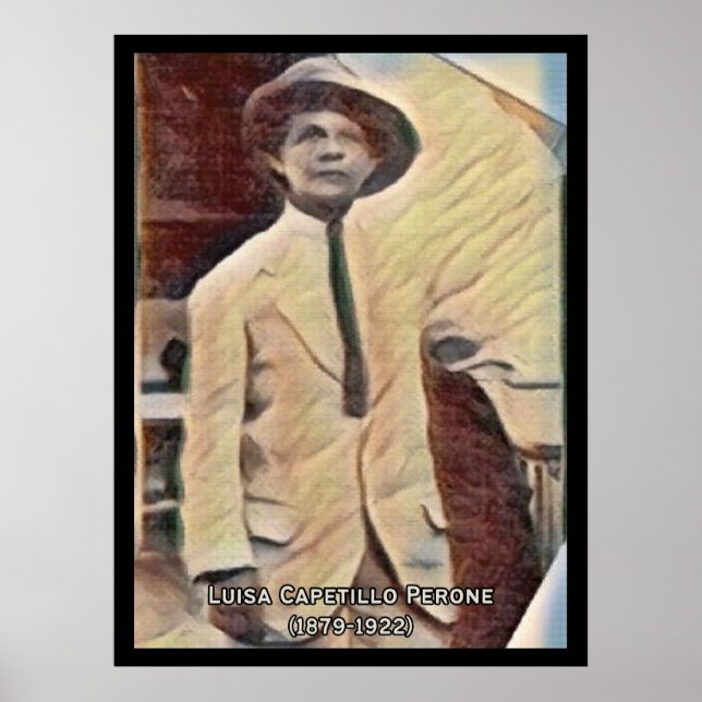 Luisa Capetillo Vintage Poster (Front)