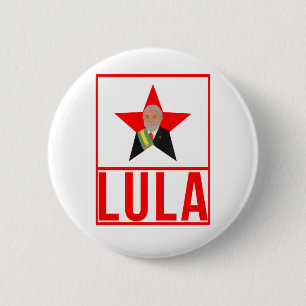 Luiz Inacio Lula da Silva 2 Inch Round Button