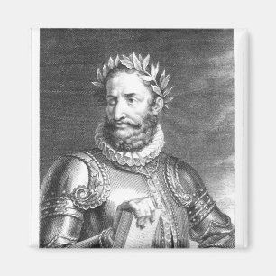 Luiz Vaz de Camoes engraved by B. Roger Magnet