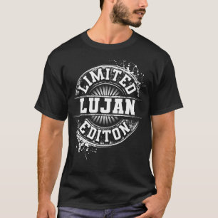 LUJAN Funny Surname Family Tree Birthday Reunion G T-Shirt