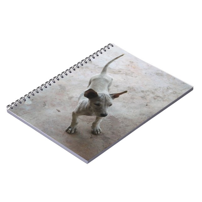 Luk Maa ... Thai Soi Puppy Dog Notebook (Left Side)