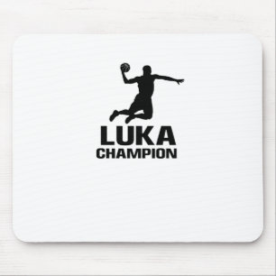 Luka Custom Player Basketball Your Name Champion  Mouse Pad