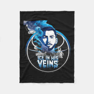 Luka Docic-ice In His Veins Fleece Blanket