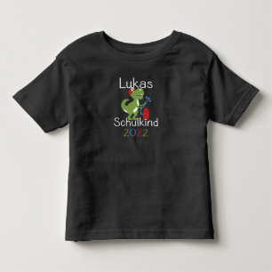 Lukas 2022 T-Rex Enrolment First Graders 2022 Toddler T-shirt