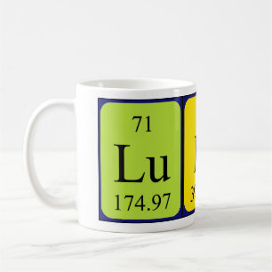 Lukas periodic table name mug