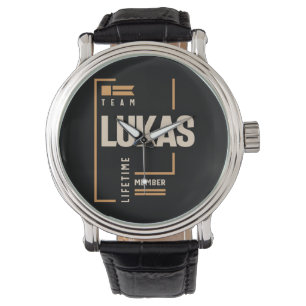 Lukas Personalized Name - Funny Lukas Watch