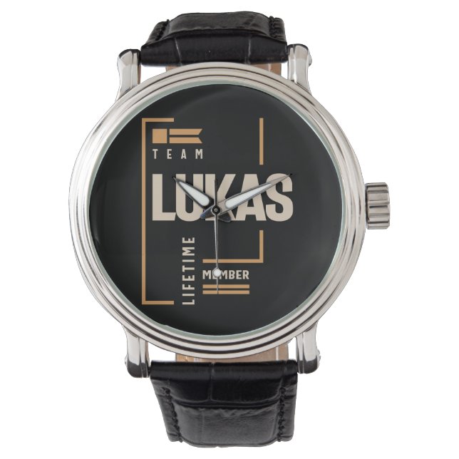 Lukas Personalized Name - Funny Lukas Watch (Front)