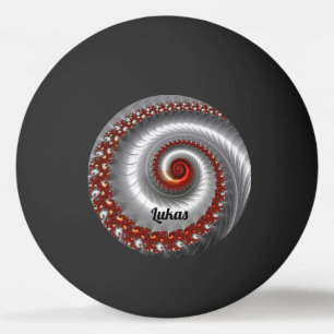 LUKAS ~ Silver Shell ~ Fractal Design ~ Ping Pong Ball