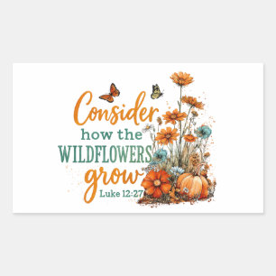 Luke 12:27  sticker