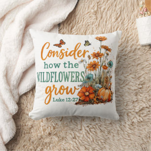 Luke 12:27  throw pillow