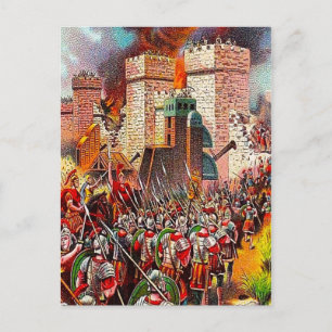 Luke 19:41-44 Jerusalem Will Be Destroyed postcard