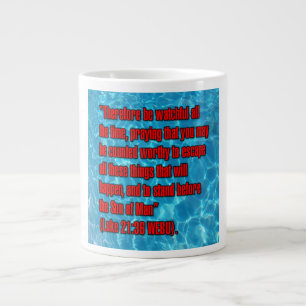 Luke 21:36 WEBU Mug