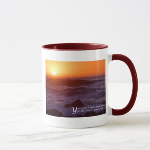 Luke 7:50 mug