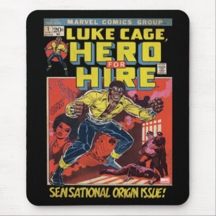 Luke Cage Comic #1 Mouse Pad