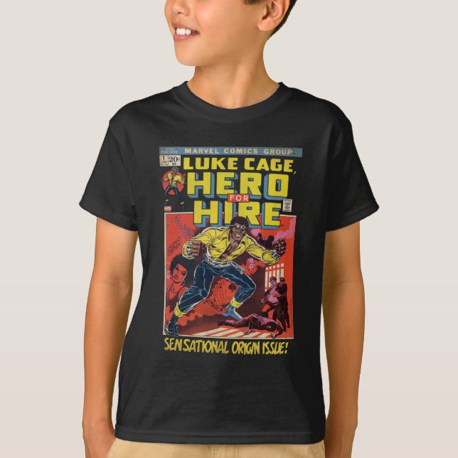 Luke Cage Comic #1 T-Shirt (Front)