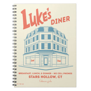 Luke’s Diner Stars Hollow Design Notebook