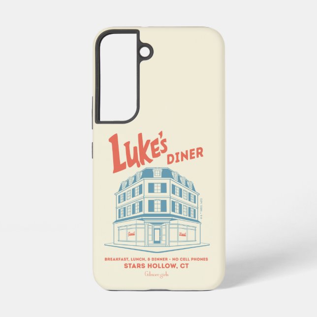Luke’s Diner Stars Hollow Design Samsung Galaxy S22 Case (Back)