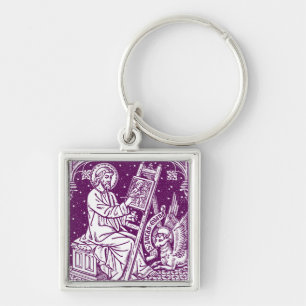 Luke the Evangelist Keychain