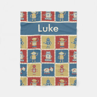 Luke's Personalized Robot Blanket