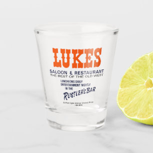Lukes Saloon and Restaurant, Westmont, IL Shot Glass