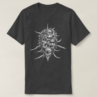 Luks Skull T-shirt Snakes The Thing