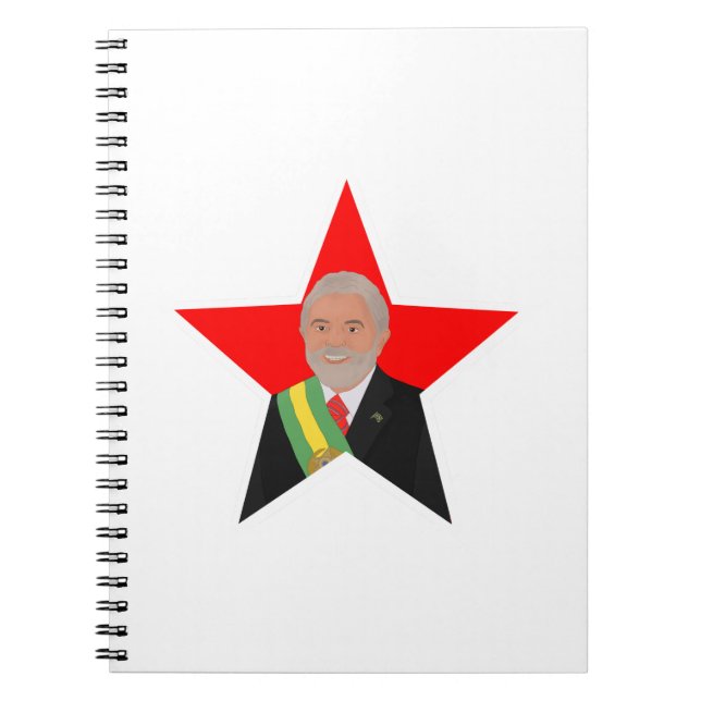 Lula Red Star Notebook (Front)