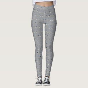Lularoe Italian Greyhound Leggings in Grey
