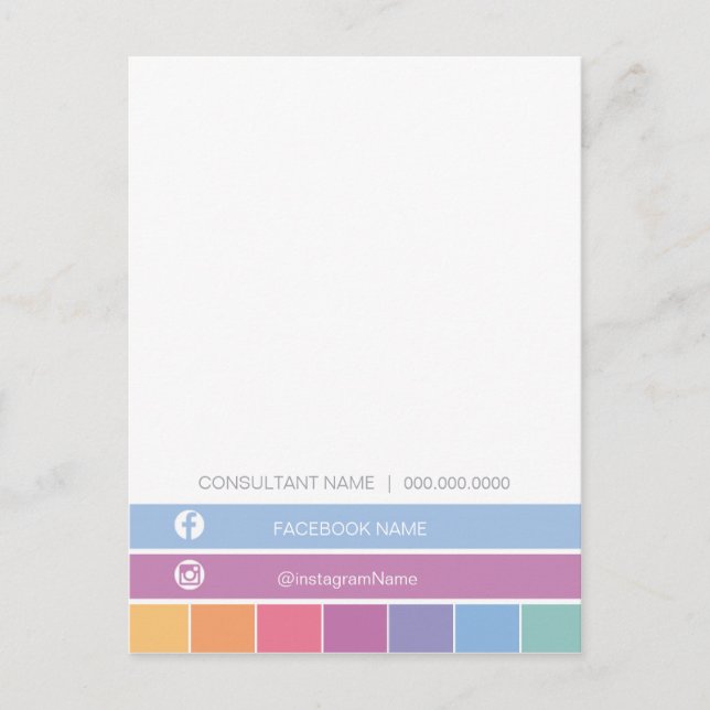 LuLaRoe Merci / carte d'instruction de soins (Devant)