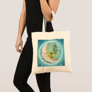 Lullaby Moon baby Tote Bag