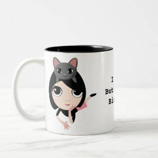 Lulu And Noodle Two-Tone Coffee Mug