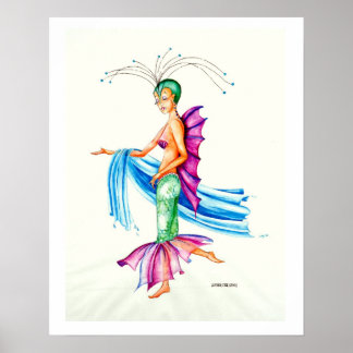 Lulu - Another Fish Story Fine Art Poster