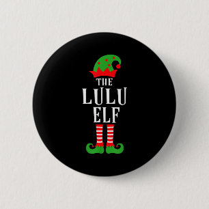 Lulu Elf Family Matching Group Christmas Gift Funn 2 Inch Round Button