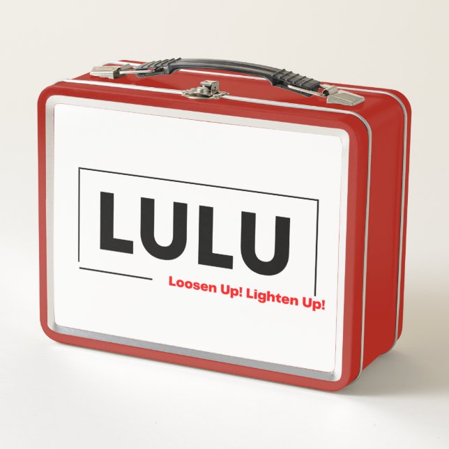 LULU METAL LUNCH BOX (Front)