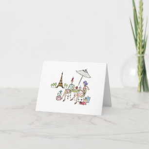 Lulu Notes / Coffee Break 4 x 5.6 note card