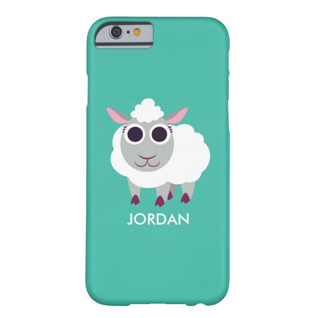 Lulu the Sheep Case-Mate iPhone Case (Back)