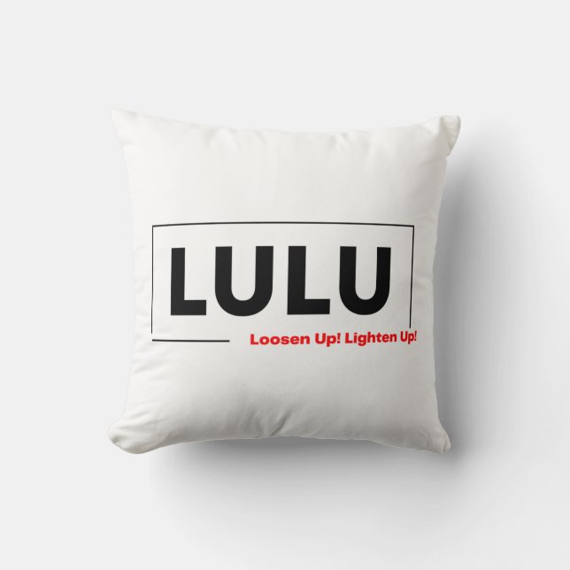 LULU THROW PILLOW (Front)