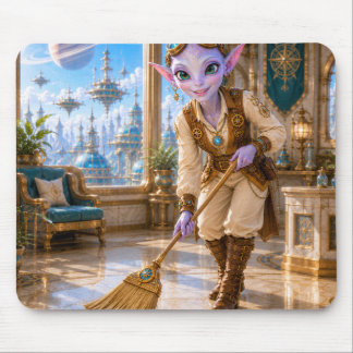 Luma Balaye le Tapis de Souris en Poussière d'Étoi