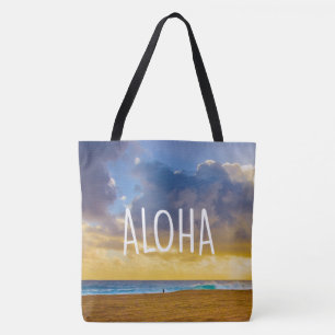 Lumahai Beach, Kauai, Aloha Hawaiian Beach Bag