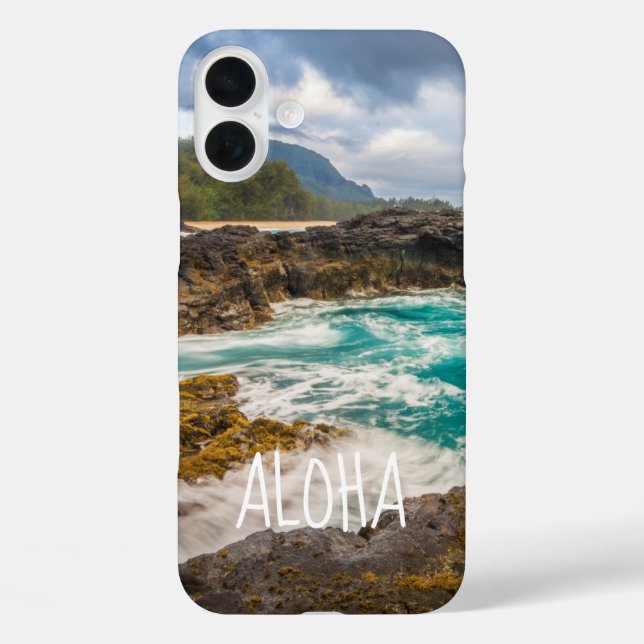 Lumaha'i Beach, Kauai, Hawaii Case-Mate iPhone Cas Case (Back)