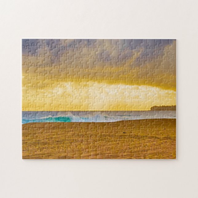 Lumahai Beach, Kauai, Hawaii Jigsaw Puzzle (Horizontal)