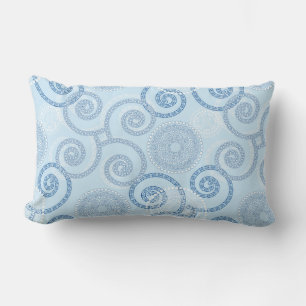 Lumbar Pillow Blue Pearl