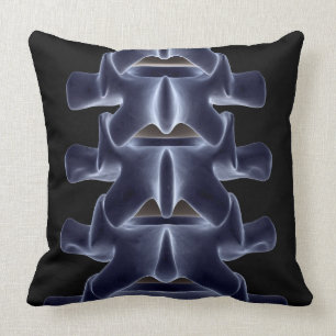 Lumbar Vertebra 2 Throw Pillow