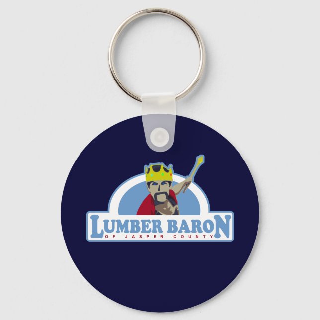 Lumber Baron of Jasper County Keychain (Front)