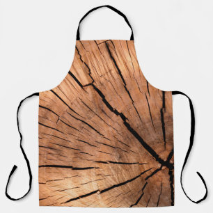 Lumber log wood tree cross section apron