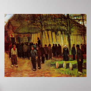 Lumber Sale by Vincent van Gogh Poster