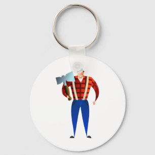 Lumberjack Keychain