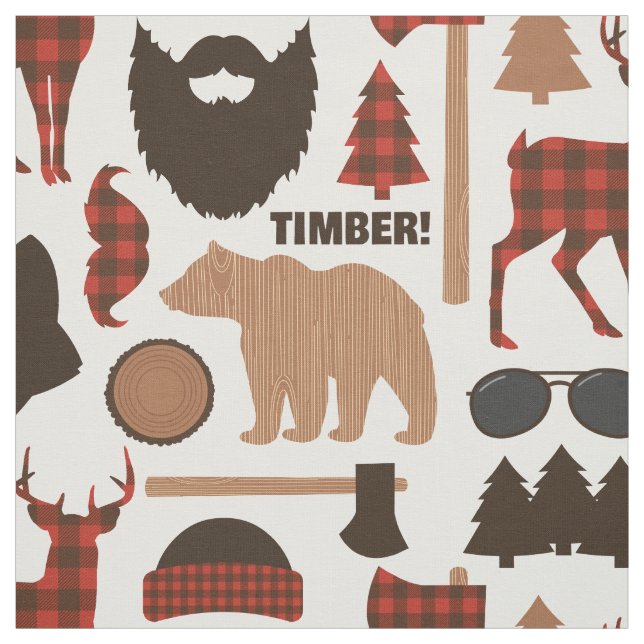 Lumberjack Pattern Fabric (Swatch)