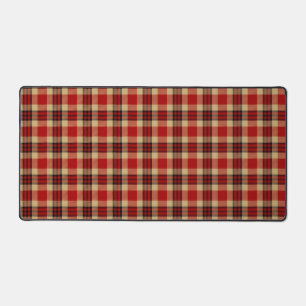 Lumberjack Plaid Tartan Pattern Desk Mat