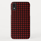 Lumberjack Print Red Black Winter Buffalo Plaid
